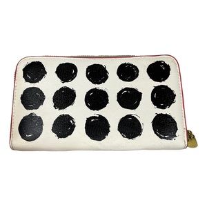 Indigo Polka Dot Wallet